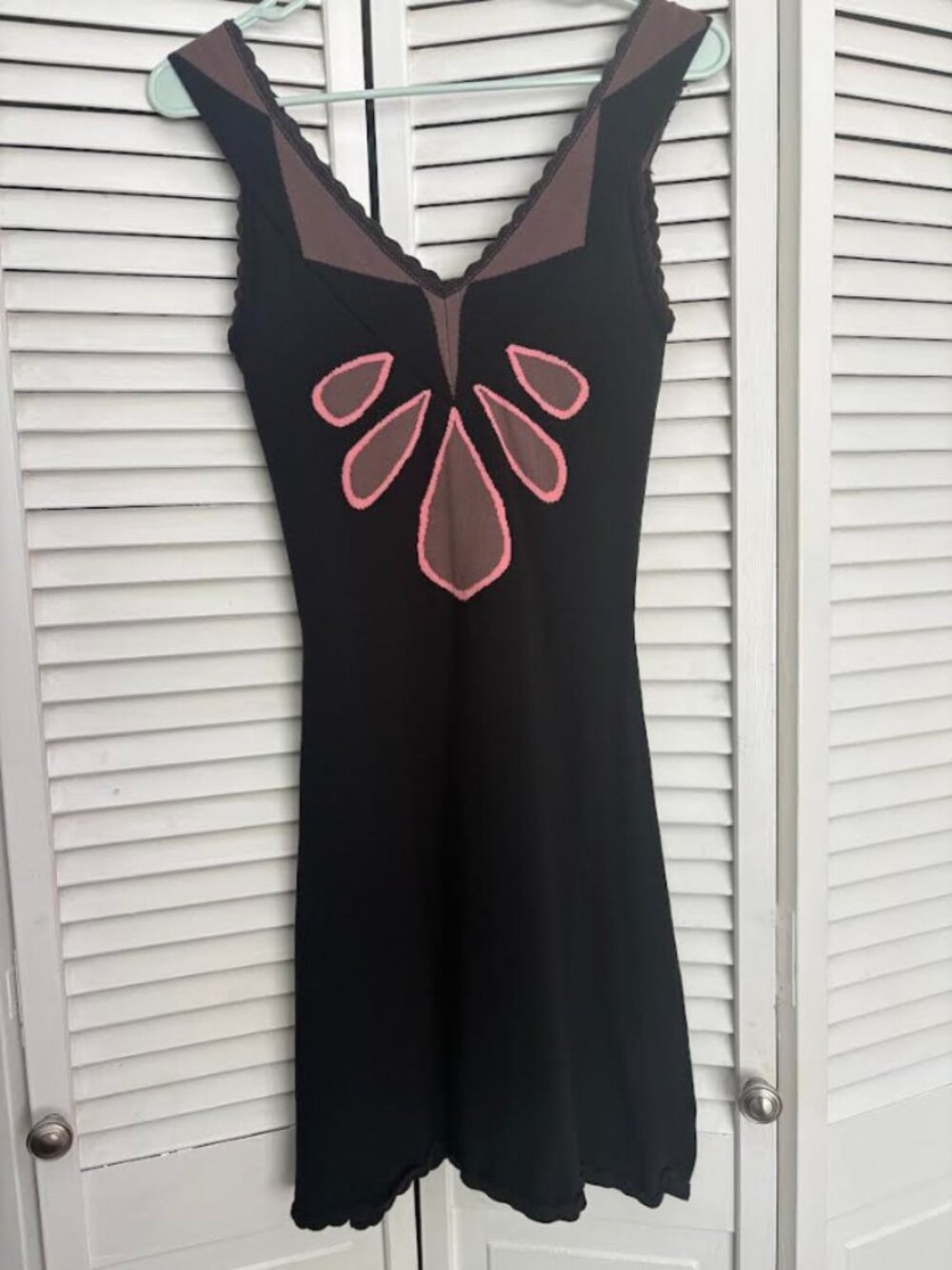 Alice Temperley For Target Petal Intarsia Romantic Whimsigoth Knit Dress